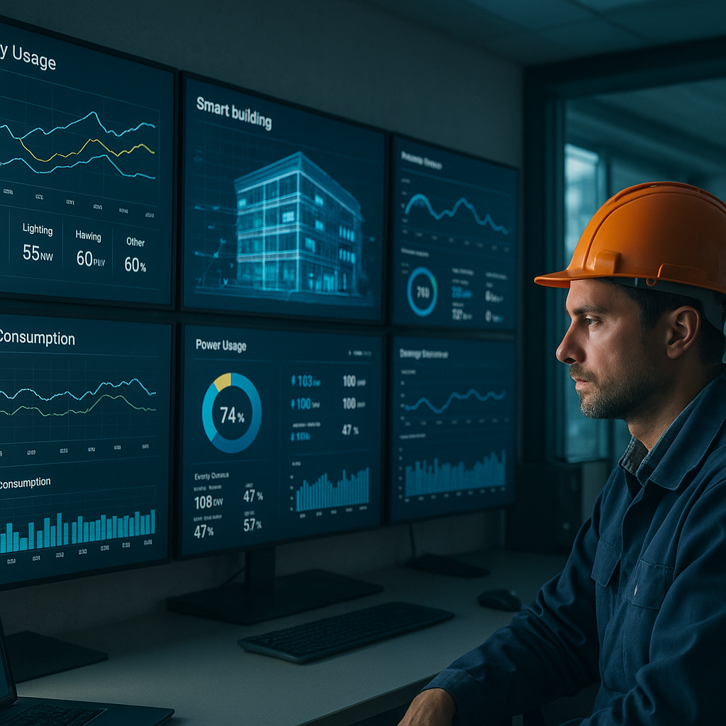 Smart building energy monitoring as part of modern facilities management operations