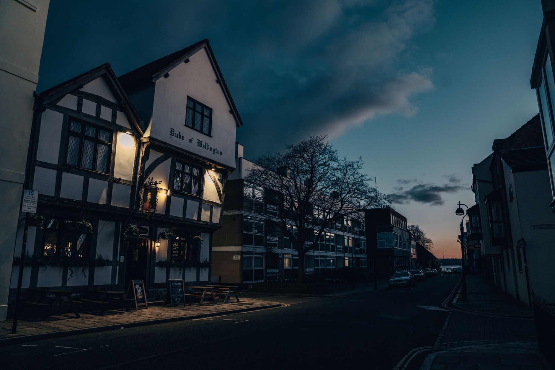 Traditional English pub exterior on a residential street, relevant to pub closures UK 2026